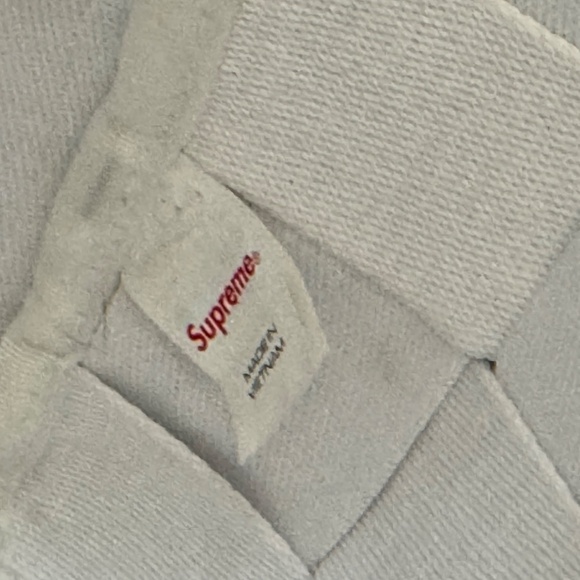 New Supreme Woven Shoulder Bag White SS23 Jacquard Adjustable HTF - Picture 7 of 14